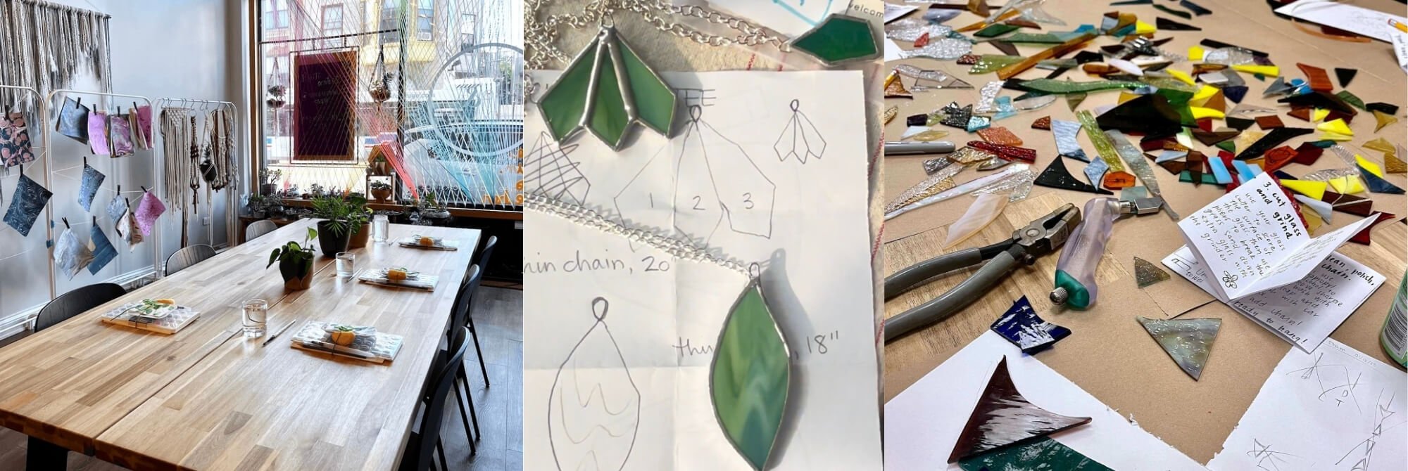Stained Glass Jewelry Workshop - March 30