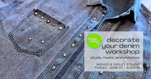 Decorate Your Denim Workshop - June 27
