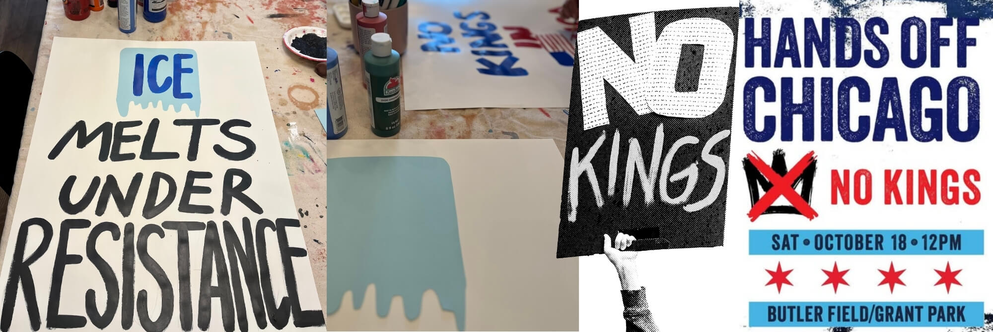 Protest Sign Painting - October 16