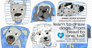 Learn to Draw Dogs Workshop - August 13