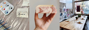 Marbled Paper Roses Workshop - June 3