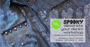 Decorate Your Denim Workshop - October 17