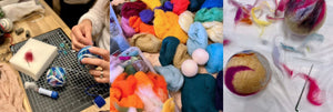 Dryer Ball Needle Felting Workshop - February 21