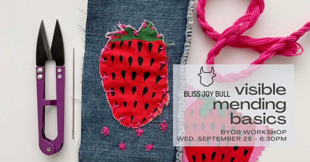 Visible Mending Basics Workshop - September 25