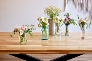 dried Valentine arrangement