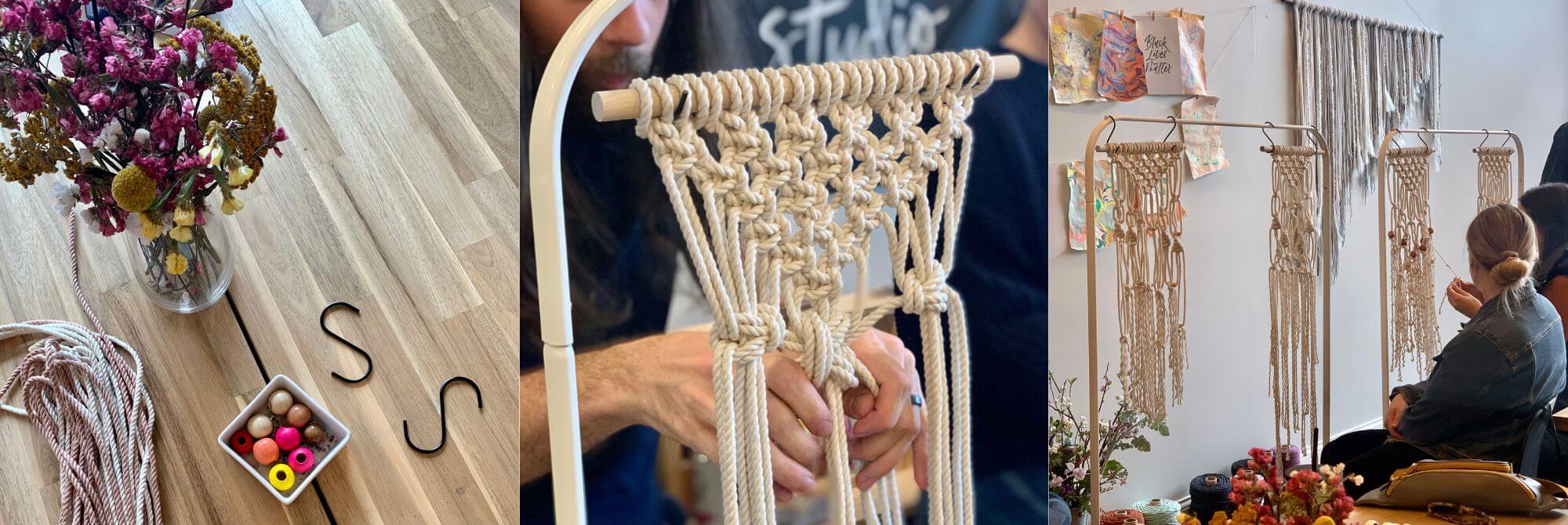 Macrame Wall Hanging Workshop - Jan. 22