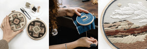 Beginning Contemporary Embroidery Workshop - Oct. 20 - indigo & violet studio LLC