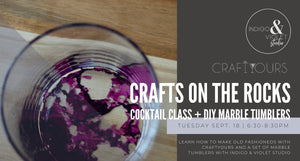 Crafts on the Rocks - Sept 18 - indigo & violet studio LLC