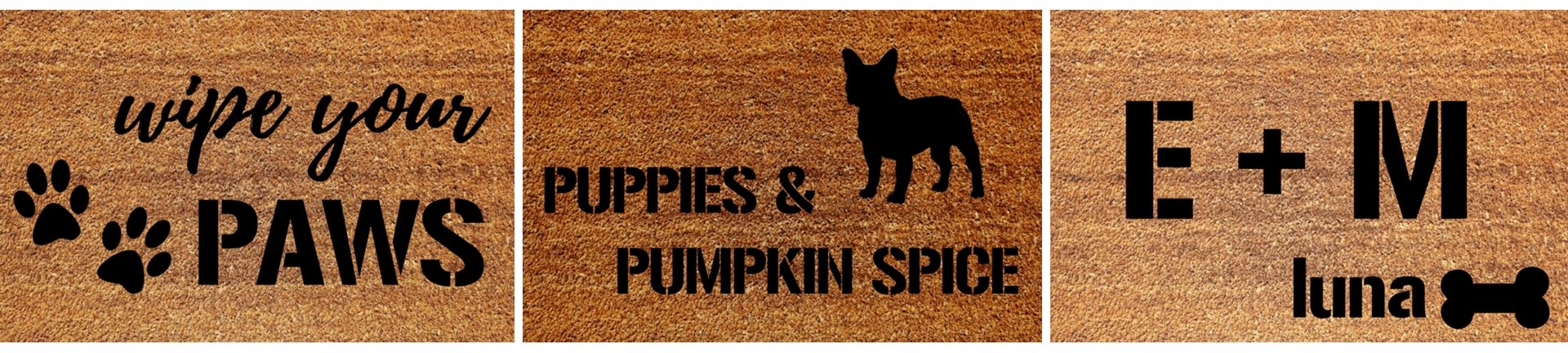 DIY Dog Doormat Painting : Fall Edition - Oct 6 - indigo & violet studio LLC
