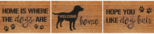 DIY Dog Doormat Painting - June 1 - indigo & violet studio LLC