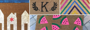 DIY Doormat Workshop - July 10 - indigo & violet studio LLC