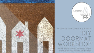 DIY Doormat Workshop - June 6 - indigo & violet studio LLC