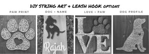 dog string art + leash hook workshop | Feb. 25 - indigo & violet studio LLC