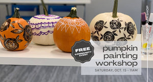 Free Pumpkin Painting - Oct. 15