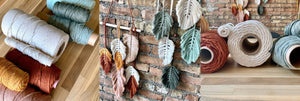 Macrame Leaf Wall Hanging Workshop - Oct. 13 - indigo & violet studio LLC