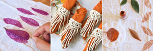 Macrame Napkin Ring Workshop - Nov. 8 - indigo & violet studio LLC