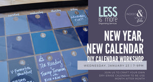 Indigo & Violet Studio - DIY Calendar Workshop