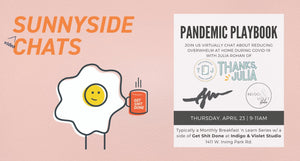 Sunnyside Chats - April 23 Virtual Networking Event + Pandemic Playbook by Thanks, Julia