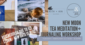 Tea Meditation + Journaling Workshop - Feb. 12