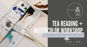 Indigo & Violet Studio Chicago - Tea Reading Kith + Kin Aug. 12 