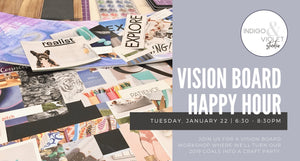 Indigo & Violet Studio - Vision Board Party Chicago