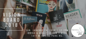 vision board workshop - Jan. 28