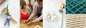 Macrame Earring + Cleansing Crystal Workshop - December 18